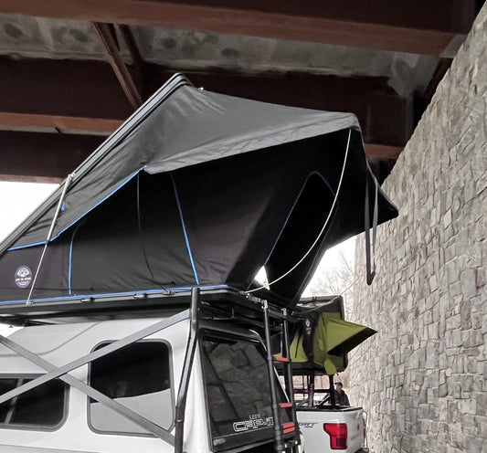 The Backwoods XL Hard Shell Rooftop Tent - 2-Person