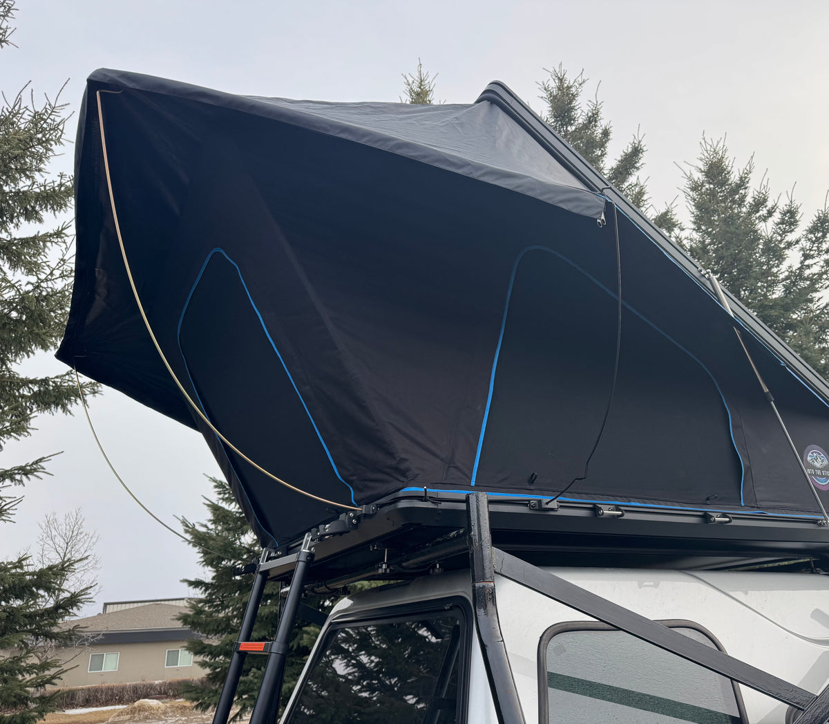 The Backwoods XL Hard Shell Rooftop Tent - 2-Person